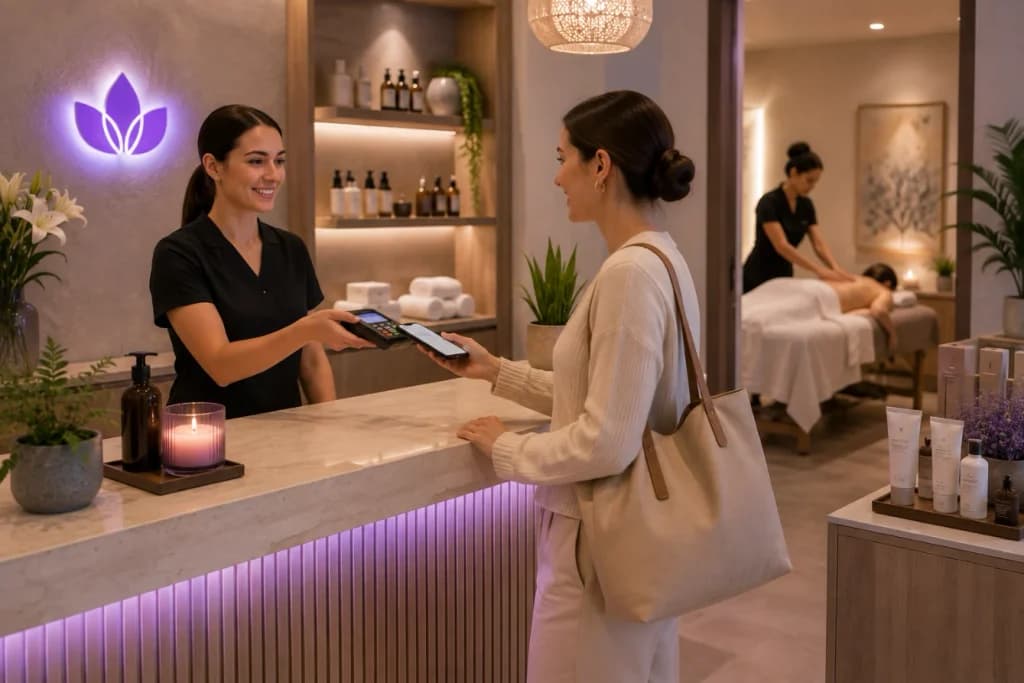 Simple Payment and Checkout TO manage your massage studio seamlessly