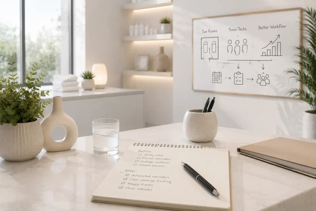 A Simple Example : top hair removal studio management software