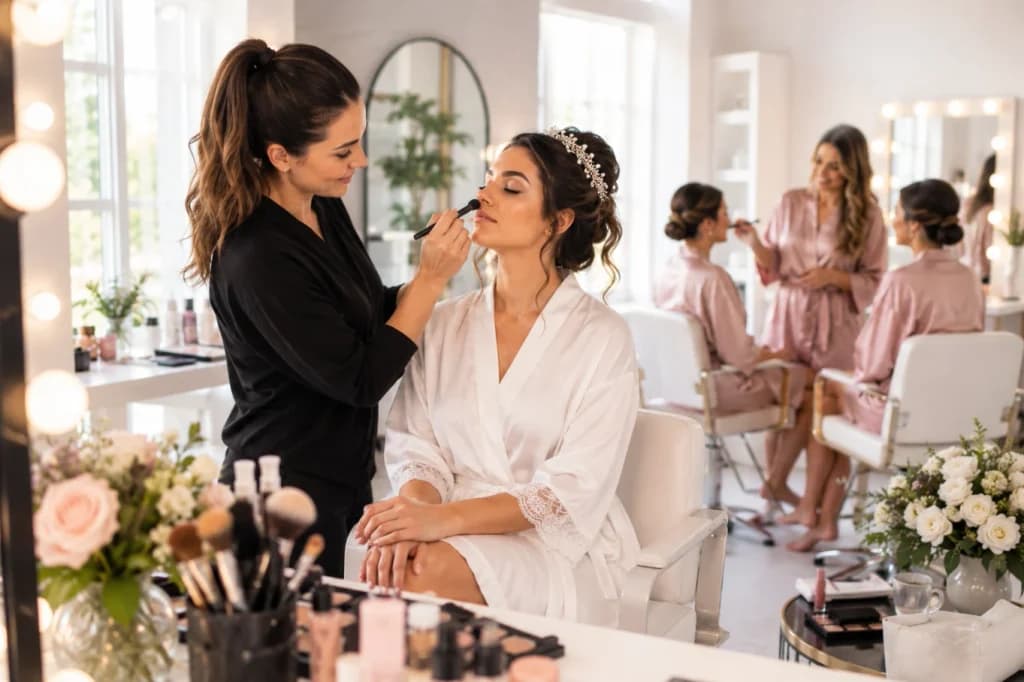 How PandaCue Handles Bridal and Group Makeup Bookings
