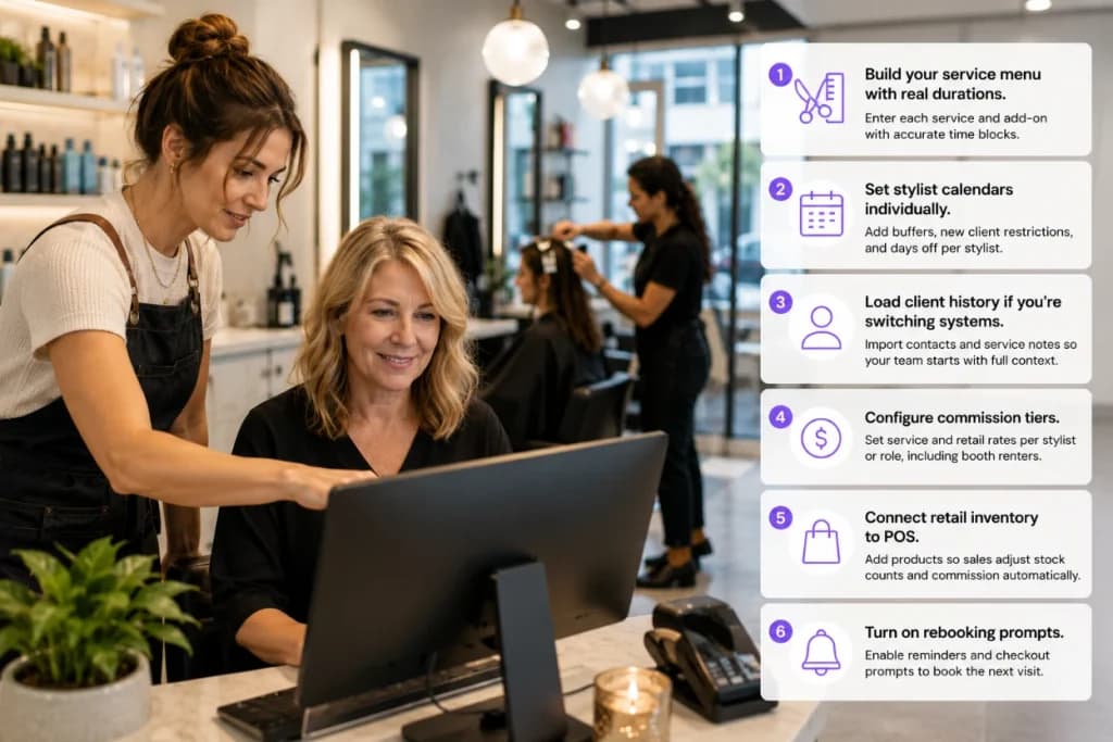 What a Hair Salon Actually Needs From Its Software