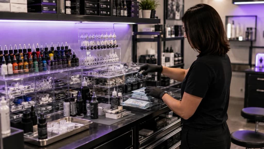 Watching Ink, Needle, and Jewelry Stock So You're Never Short Mid-Session