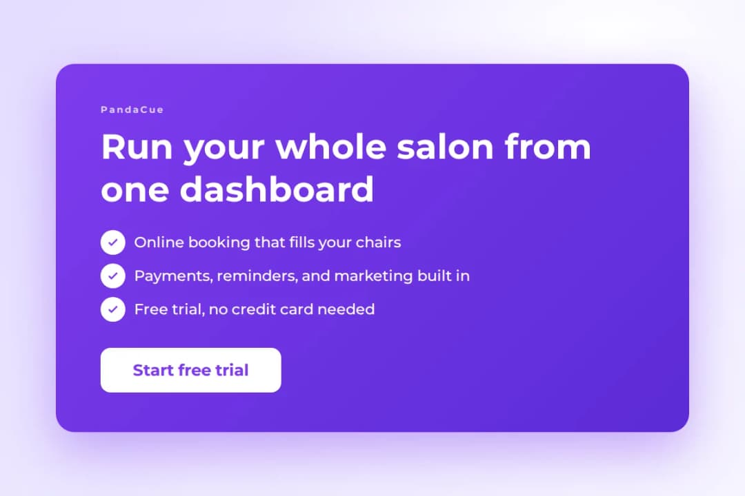 Start your free PandaCue trial